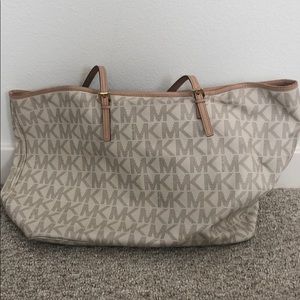 MK monogram tote